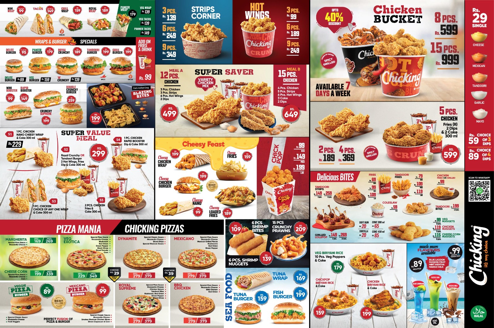 ChicKing Kerala menu - Page 1